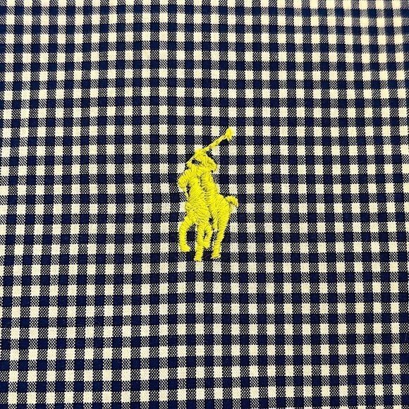 Ralph Lauren Navy White Shirt Excellent Used Condition - Picture 3 of 4